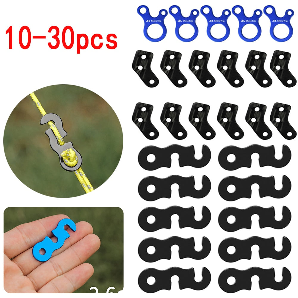 Camping Tent Cord Rope Buckle S Type