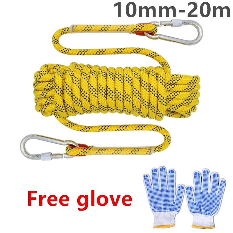 LOTANK High Strength Safety Rock Climbing Rope