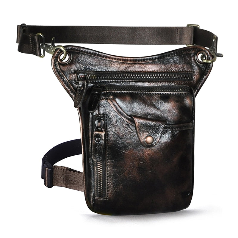 Classic Leather Shoulder Sling Bag