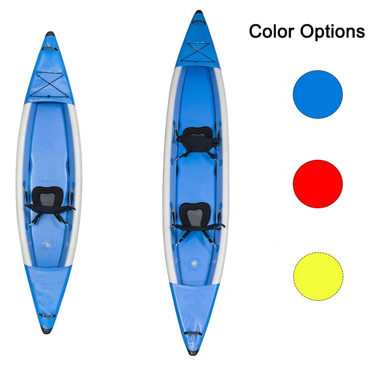 2 Person Inflatable Drop Stitch Folding Canoe Kayak
