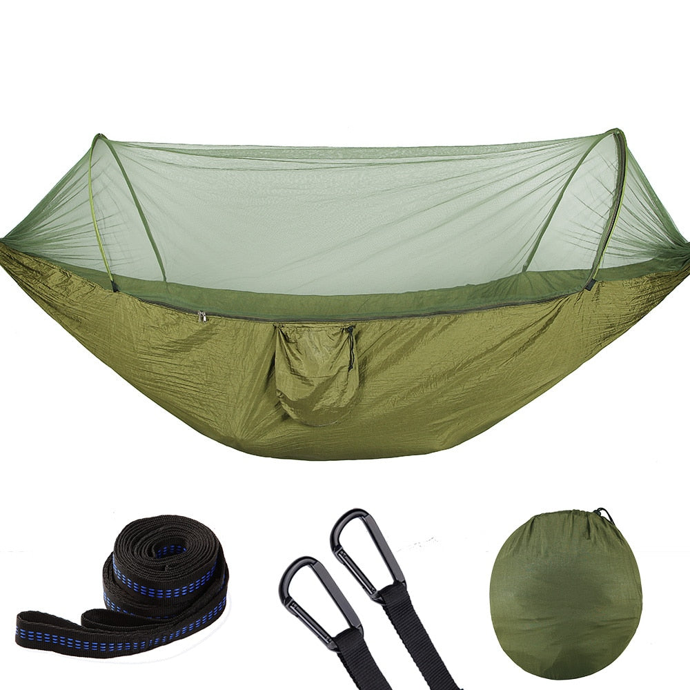 Portable Outdoor Parachute Hammocks