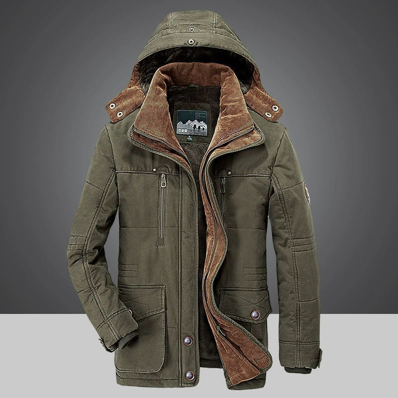 Winter Hooded Outdoor  Jacket