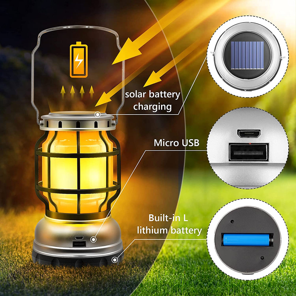 Pocketman Solar Waterproof Camping Lantern