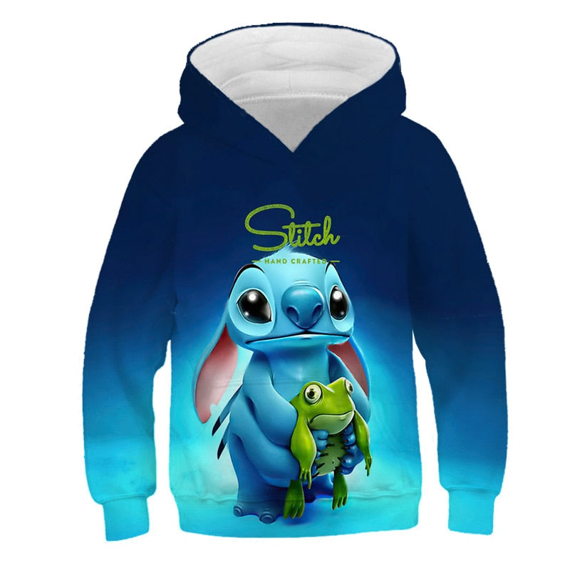 Disney Lilo & Stitch Kids Fashion Hoodies