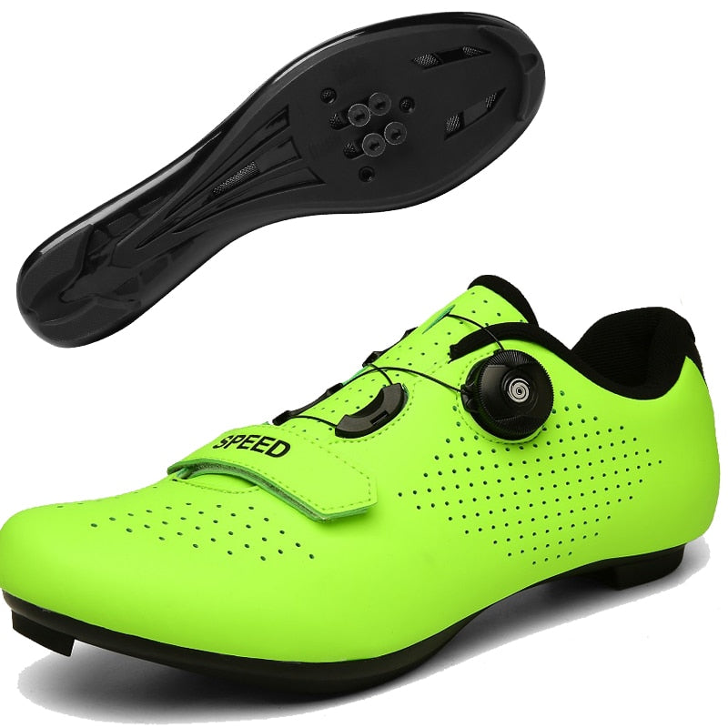 Professional Cleat Flat Sport Cycling Shoes