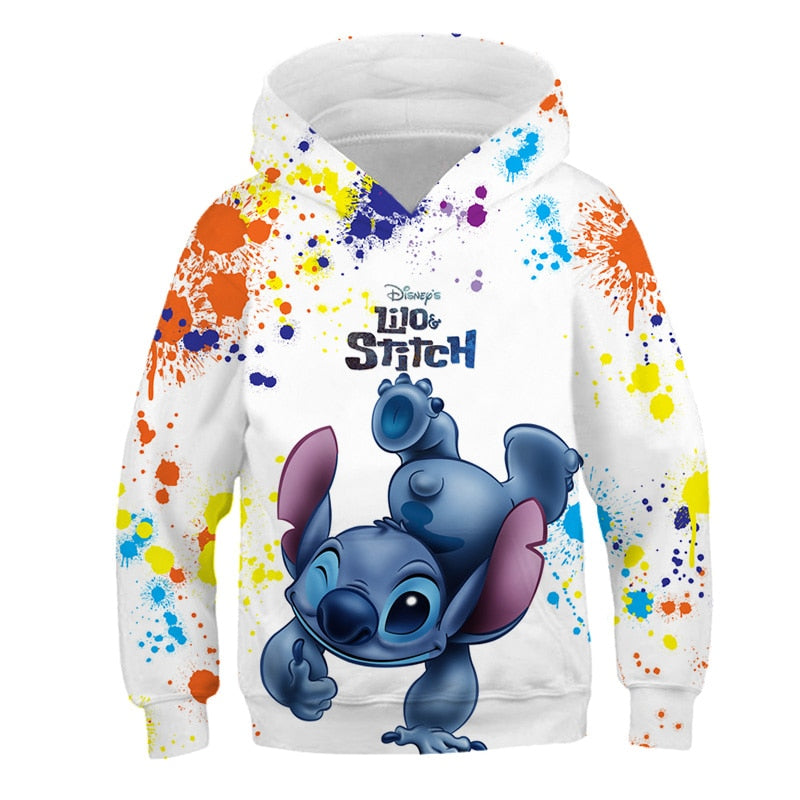 Disney Lilo & Stitch Kids Fashion Hoodies