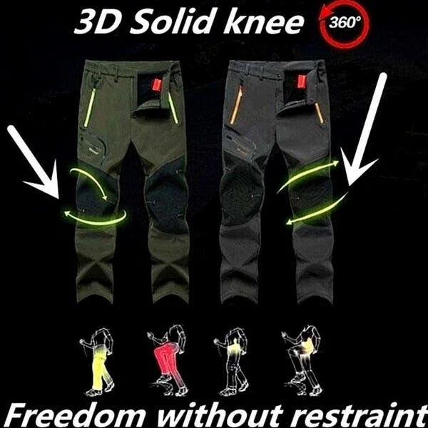 Outdoor Hiking Softshell Cargo Pants