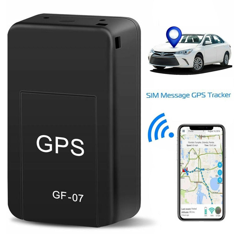 GF-07 Mini GPS Tracker Magnetic Mount Car Motorcycle Real Time Tracking