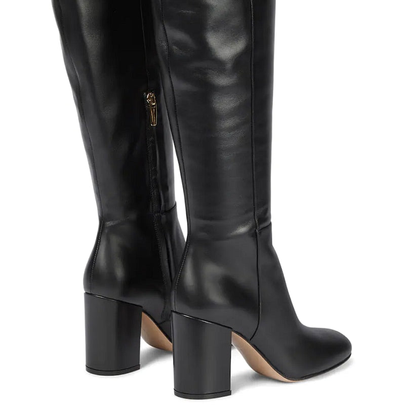 Fashion Leather Knee Boots