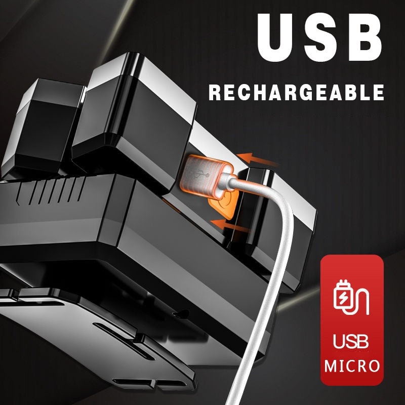 USB Rechargeable Portable Flashlight