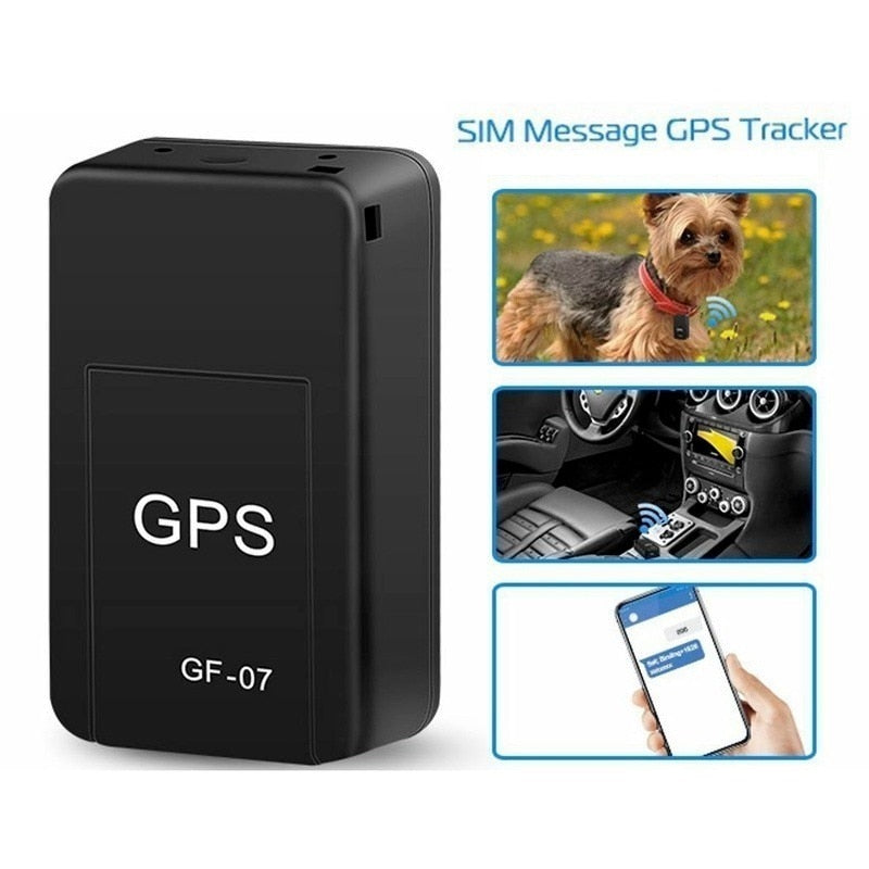 GF-07 Mini GPS Tracker Magnetic Mount Car Motorcycle Real Time Tracking