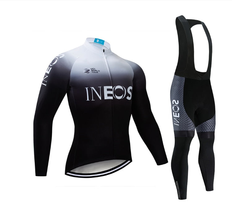 Long-Sleeved Cycling Jersey Suit