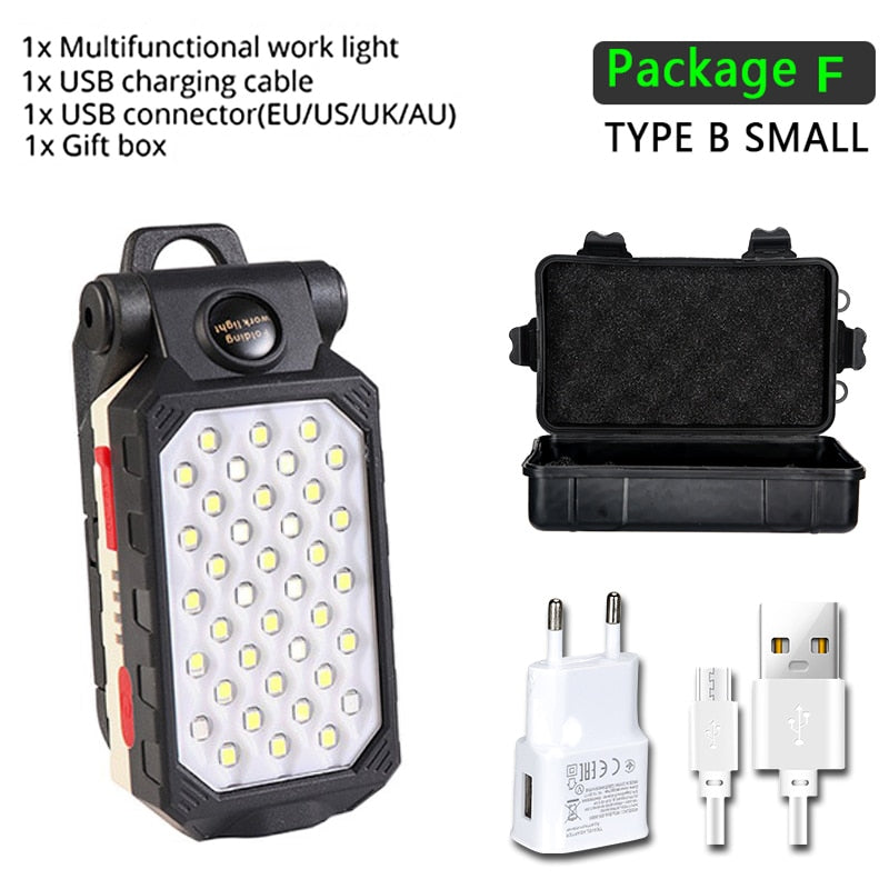 USB Rechargeable LED Flashlight