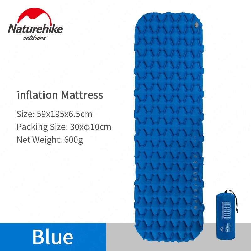 Naturehike Outdoor Portable Ultralight 600G Inflatable Mat