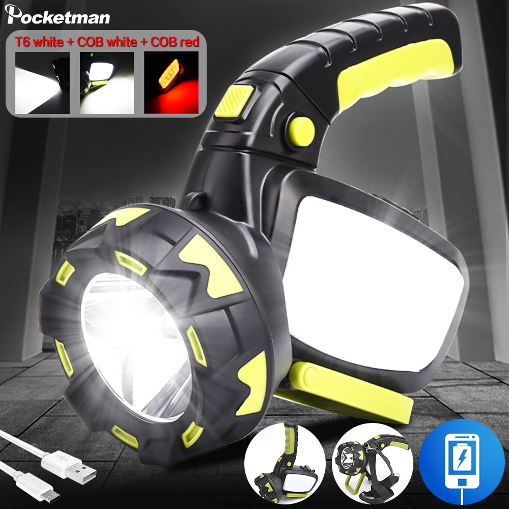 Pocketman 500m Range  Waterproof Searchlight