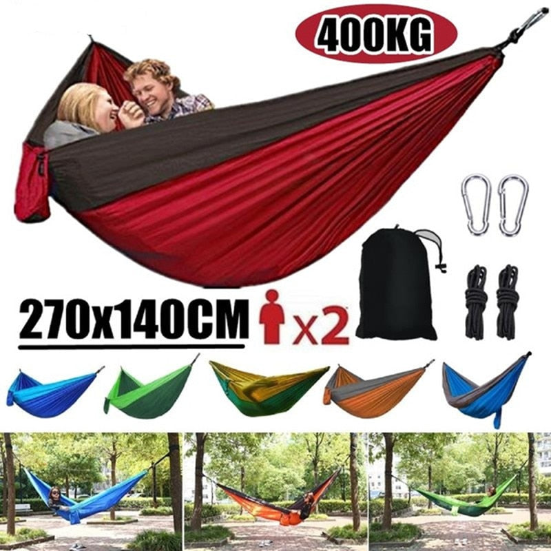 2 Person Portable Outdoor Camping Hammock