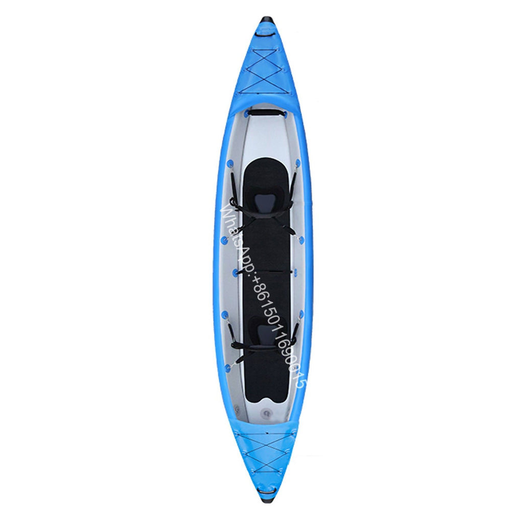 Double Brushed Inflatable Kayak Single Canoe