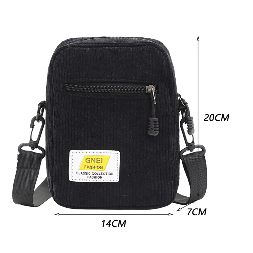 Mojoyce Multi-layer Street Shoulder Bag