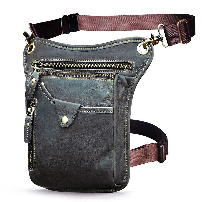 Classic Leather Shoulder Sling Bag