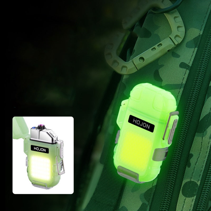 Waterproof Plasma Dual ARC Windproof Lighter
