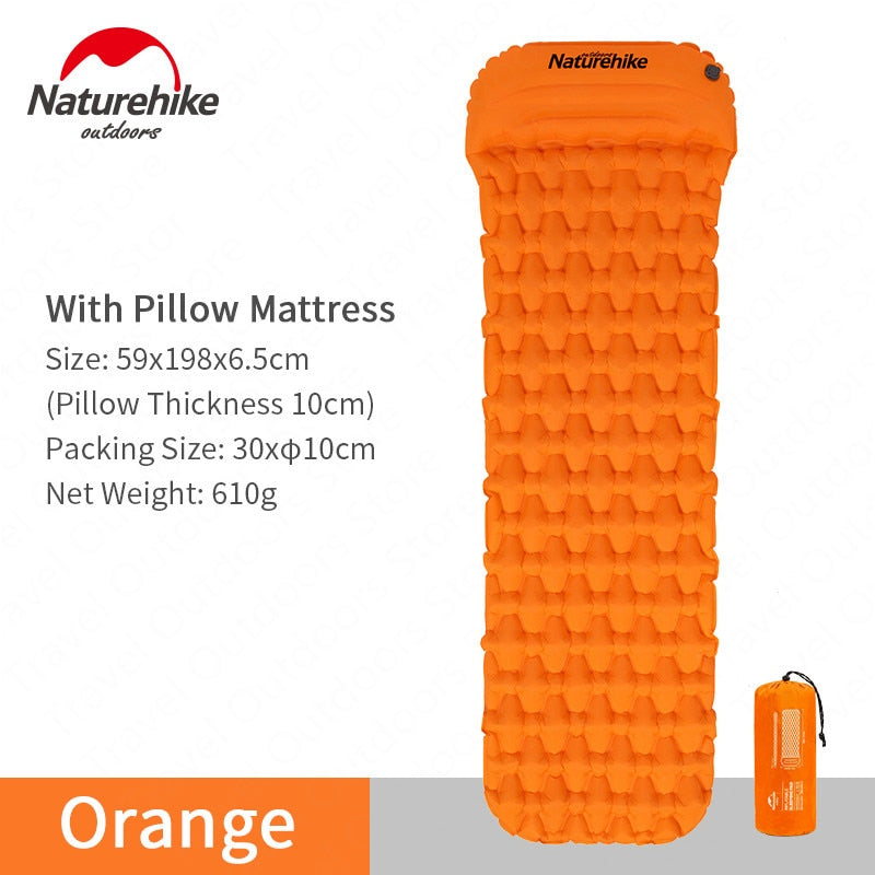 Naturehike Outdoor Portable Ultralight 600G Inflatable Mat