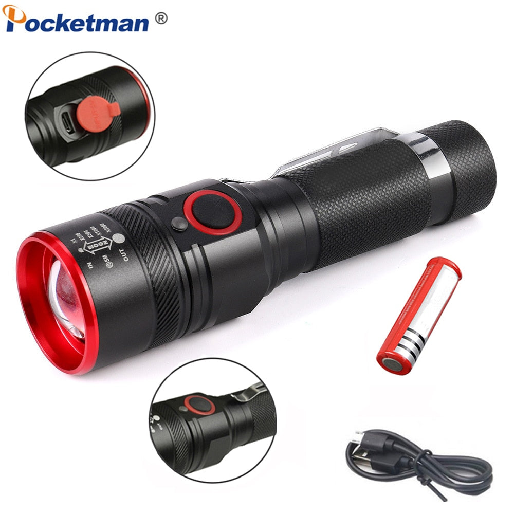 Pocketman LED Portable Camping Flashlights