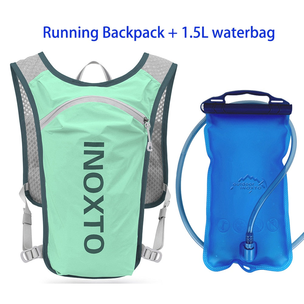 Ultra Lightweight 5L Running Backpack Waterproof 5L Hydration Vest Pack for Marathon Running Bike Water Bag Running Accessories