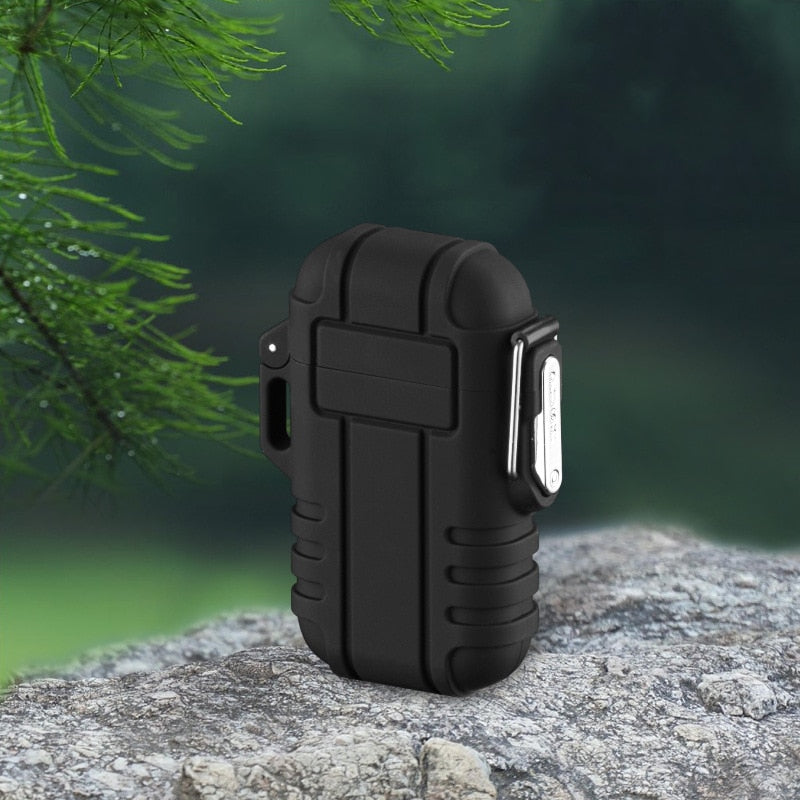 Outdoor Waterproof Lighter with Lanyard