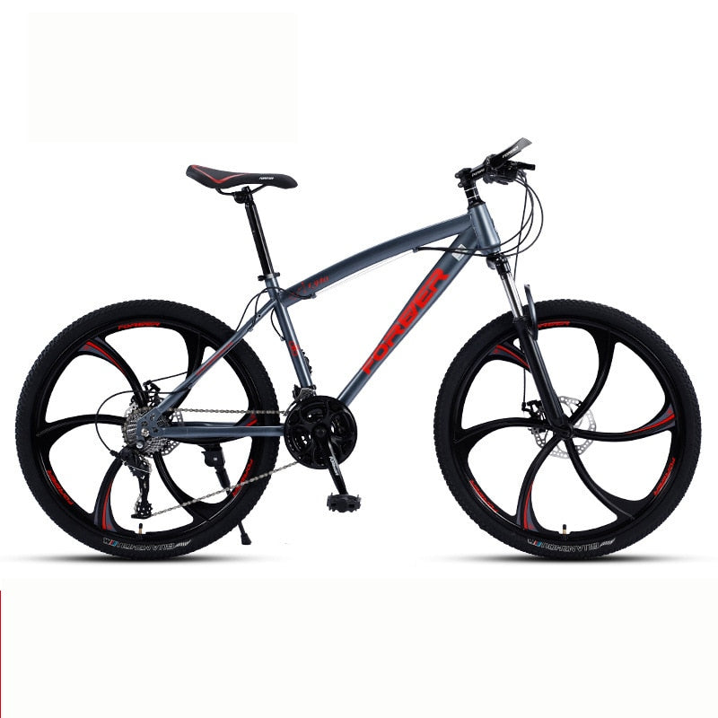 Double Disc Brake Shock Absorption Outdoor Bike