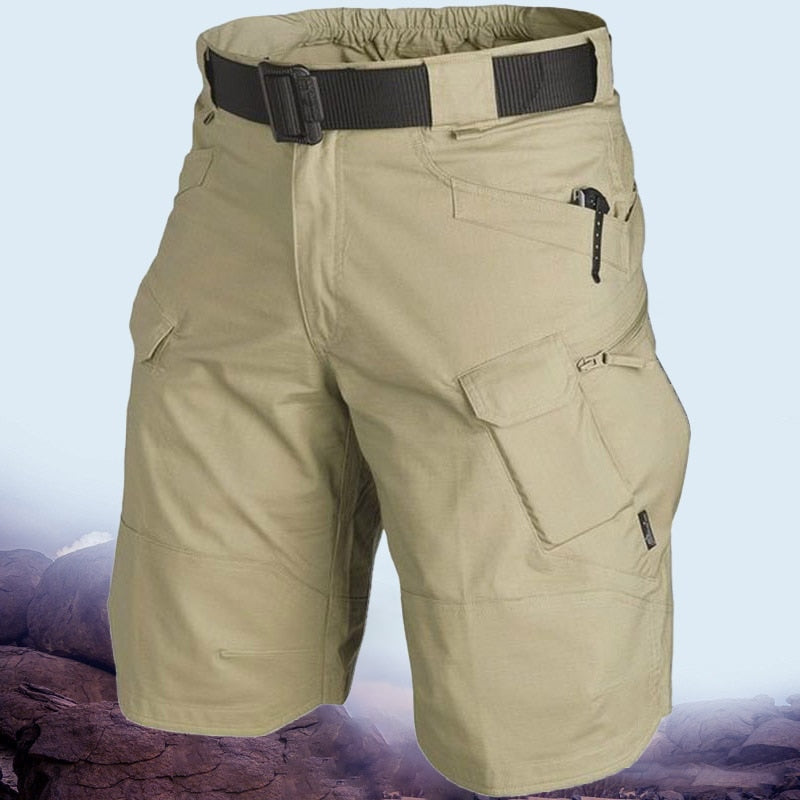 Men Wear-Resistant Cargo Shorts