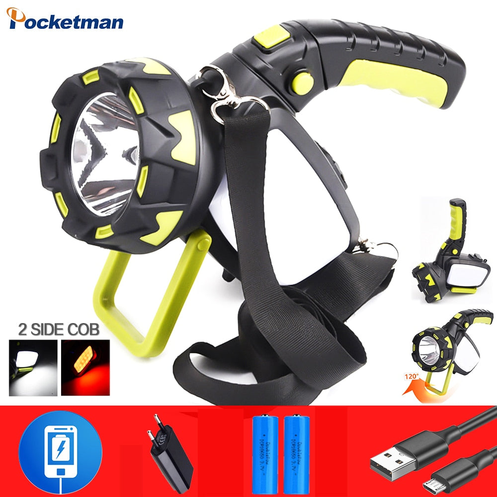 Pocketman 500m Range  Waterproof Searchlight