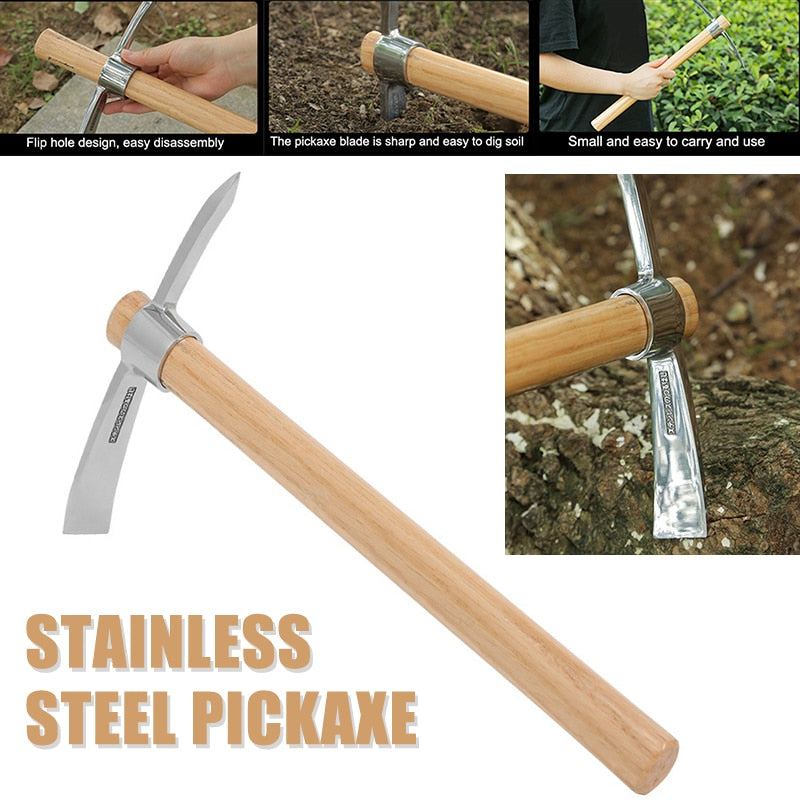 Heavy Duty Stainless Steel Pick Axe