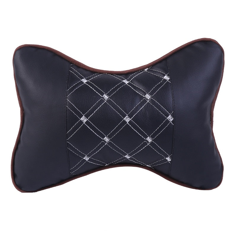 Universal Leather Car Neck Pillows