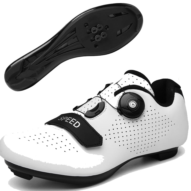 Professional Cleat Flat Sport Cycling Shoes