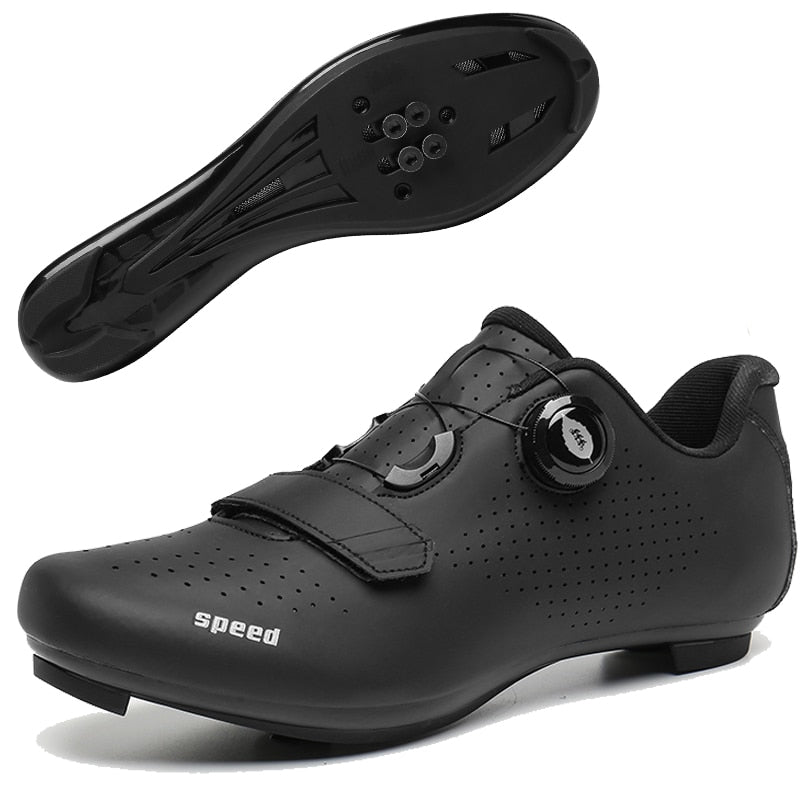 Professional Cleat Flat Sport Cycling Shoes