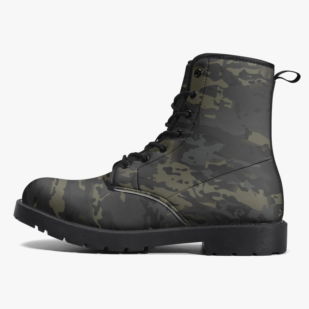 Equippage Black MultiCam Trendy Leather Boots