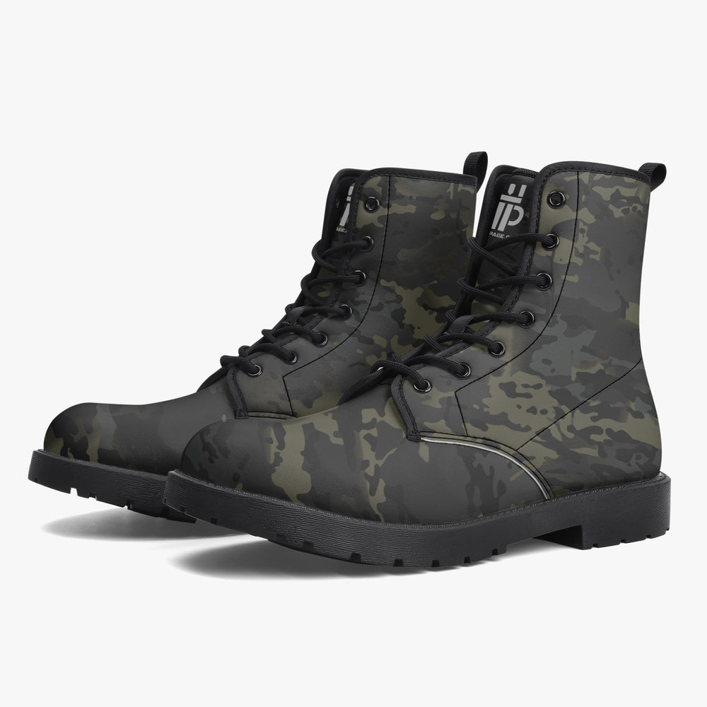 Equippage Black MultiCam Trendy Leather Boots