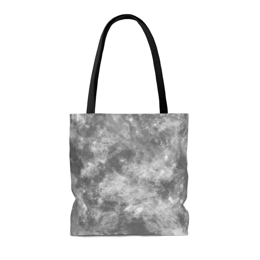 Grey Water Color AOP Tote Bag