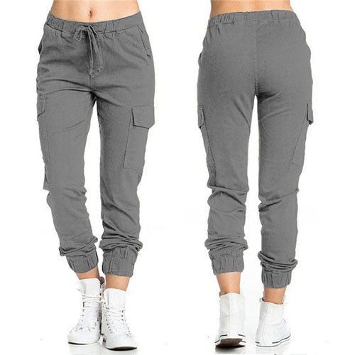 Women's Multi-Pocket Cargo Pants