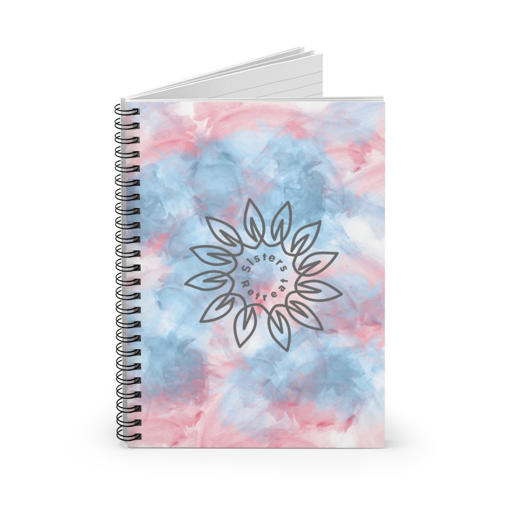 Sister's Retreat Spiral Notebook - Ruled Line