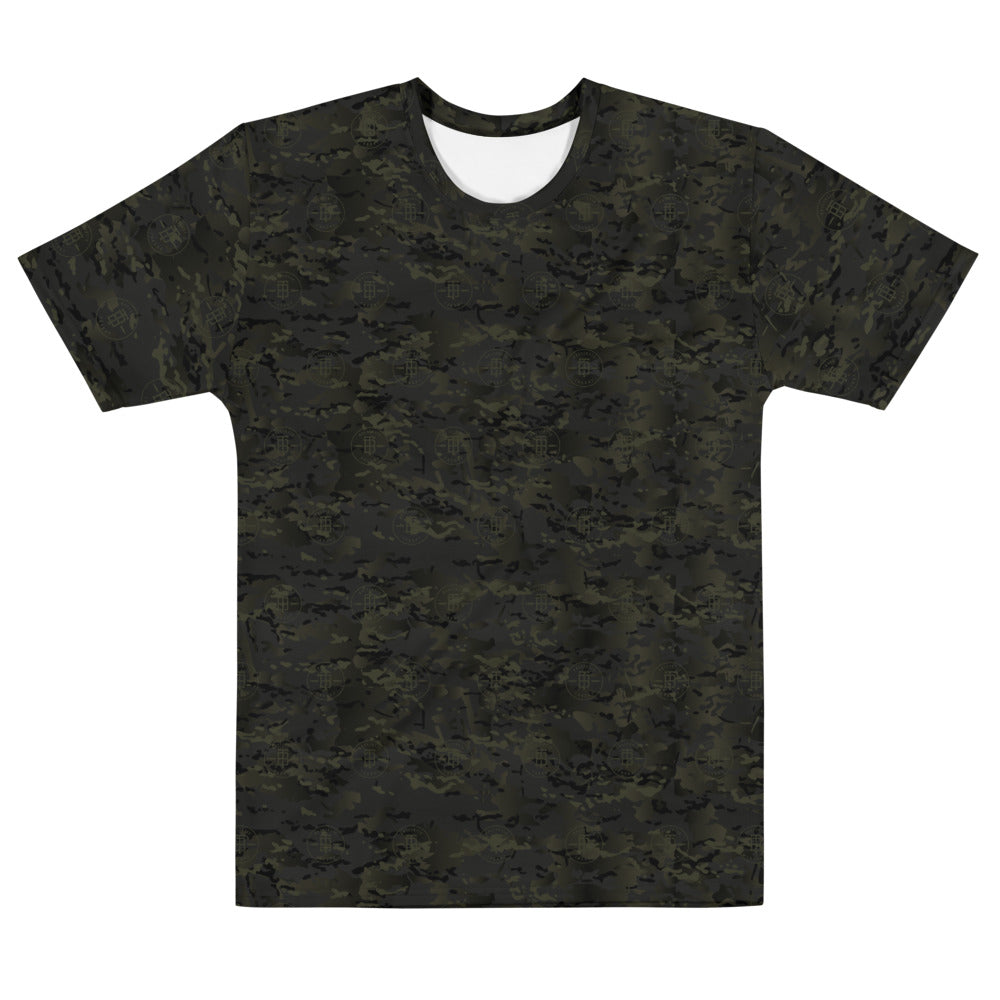 Ballistic Theory Men's T-shirt in Black Camo