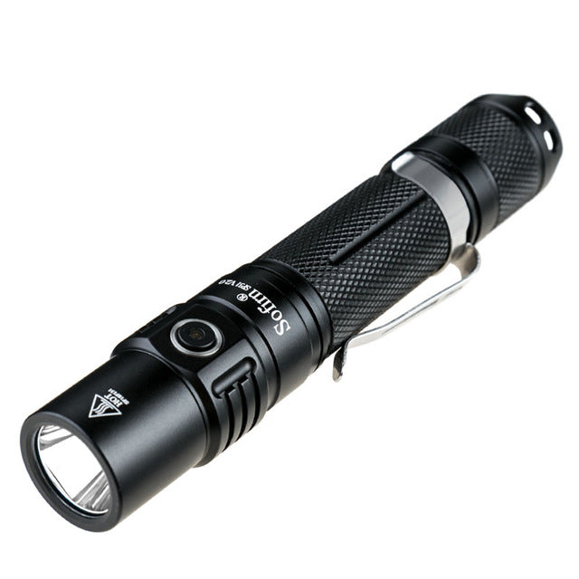 Dual Switch Power Tactical LED Torch Light - Equippage 