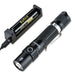 Dual Switch Power Tactical LED Torch Light - Equippage 