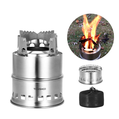 Compact Stainless Steel Alcohol Stove - Equippage 
