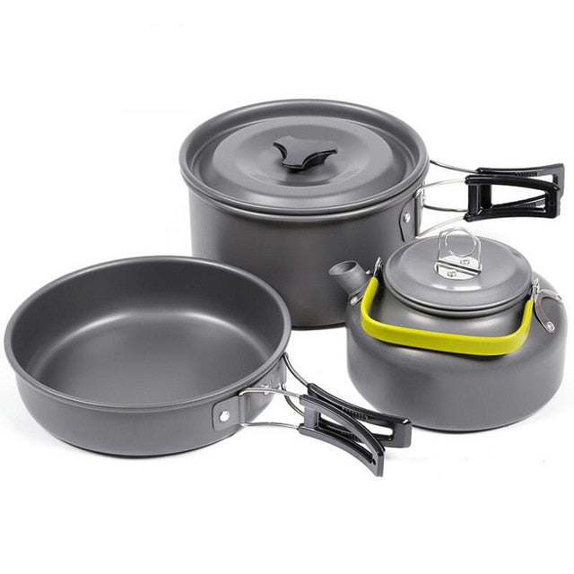 Frying Pan Kettle Outdoor Picnic Tableware - Equippage 