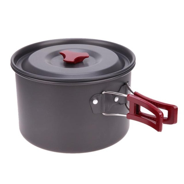 Aluminum Cookware Pot Outdoor Tableware - Equippage 