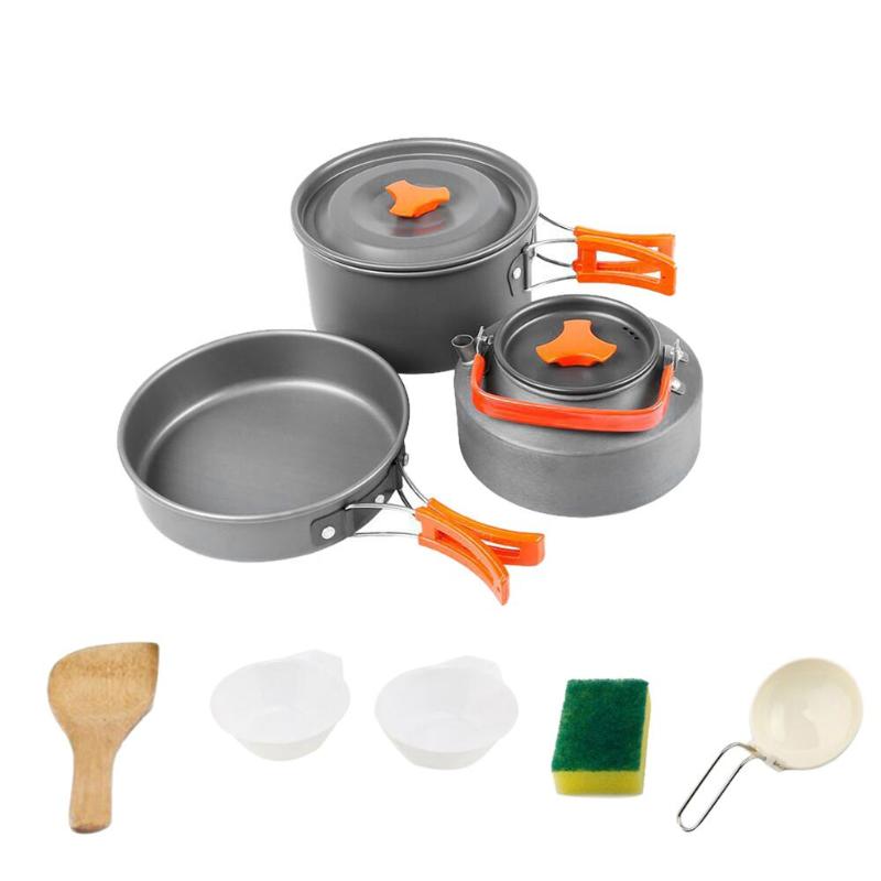 Bowl Pot Spoon Tableware Set