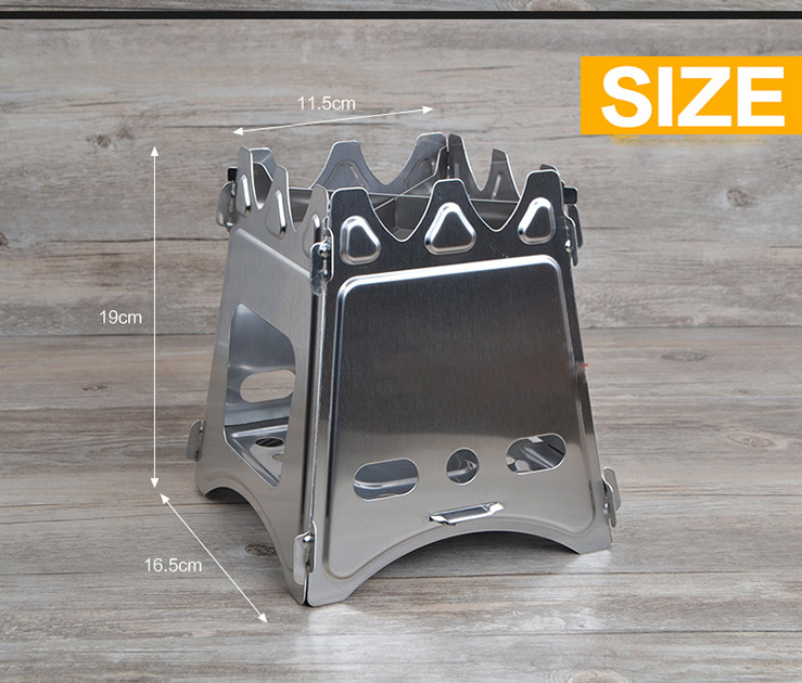 Steel Wood Camping Stove